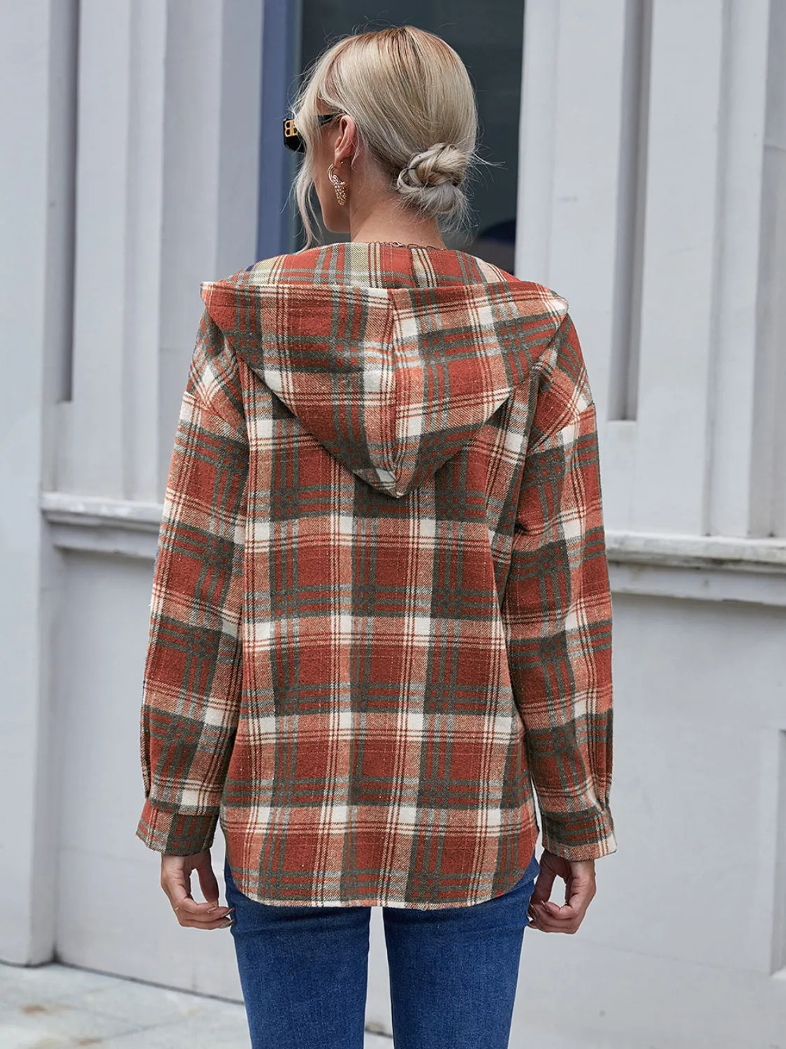 Foggy Mornings Plaid Shacket