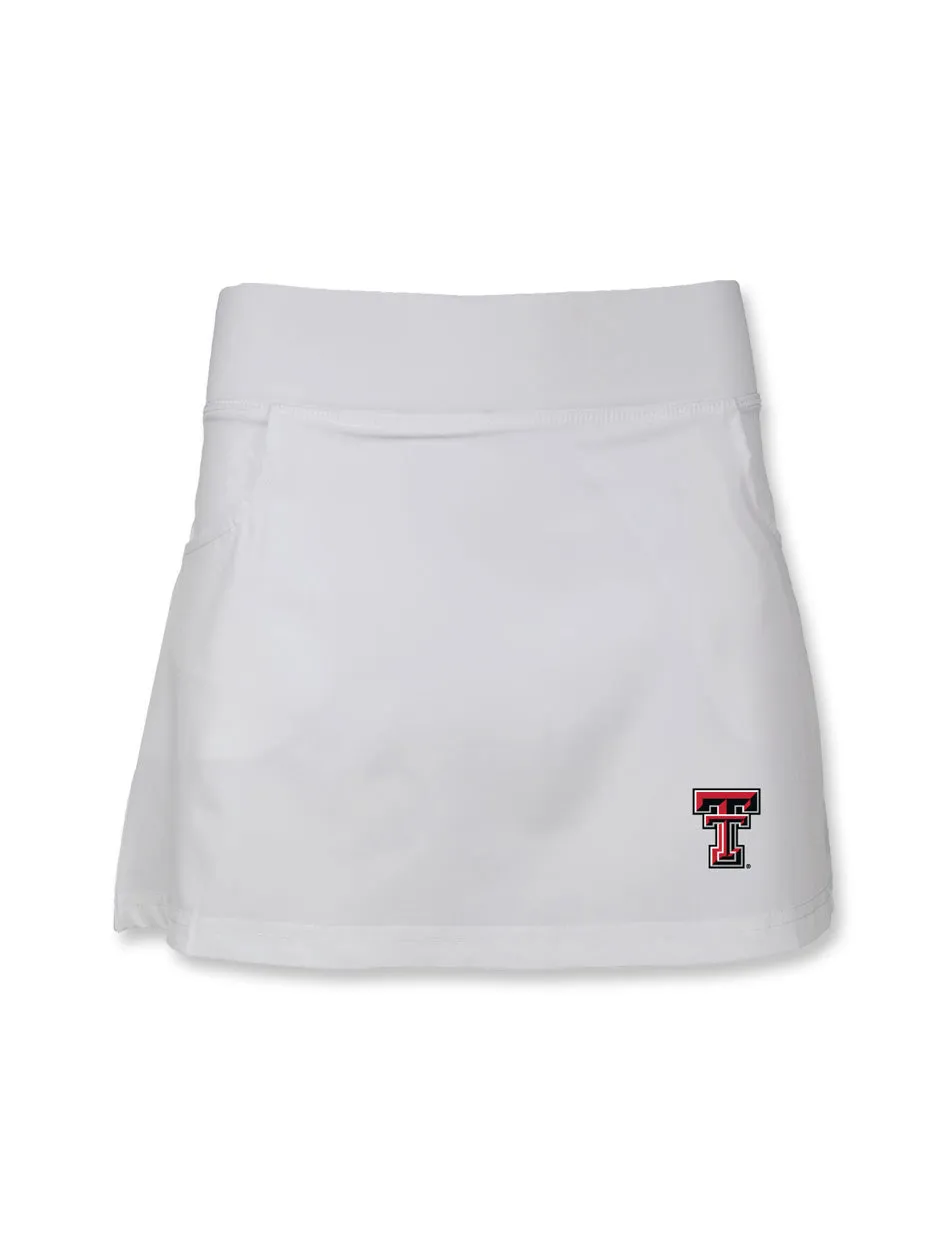 Garb Texas Tech "Sara" Toddler Performance Ruffle Skort