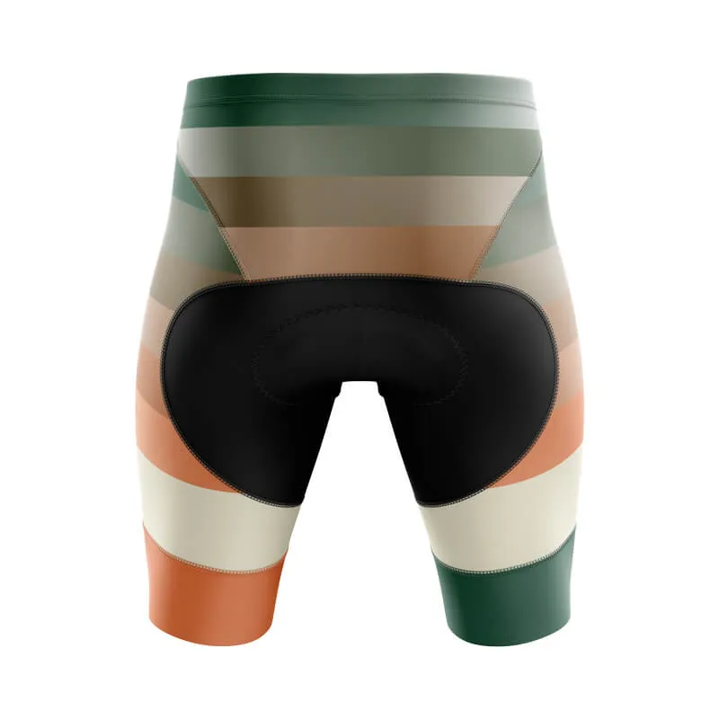 Gradient Frequency Shorts & Pants (Beige-Green-Orange)