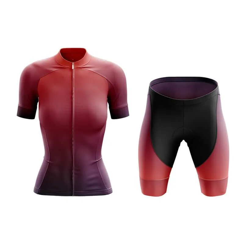 Gradient Red Club Cycling Kit