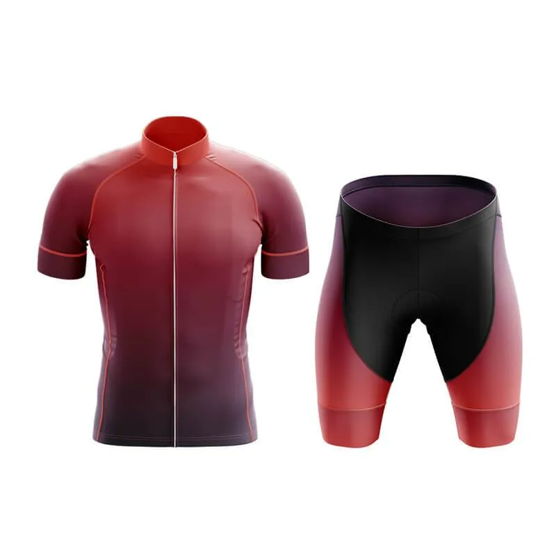 Gradient Red Club Cycling Kit