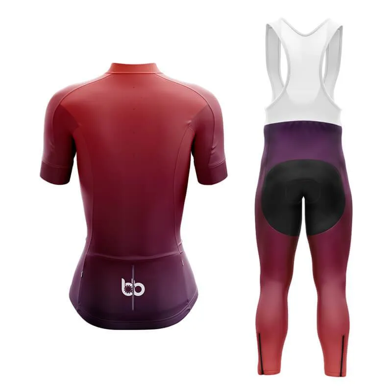 Gradient Red Club Cycling Kit