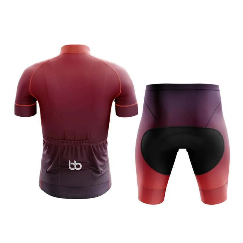 Gradient Red Club Cycling Kit