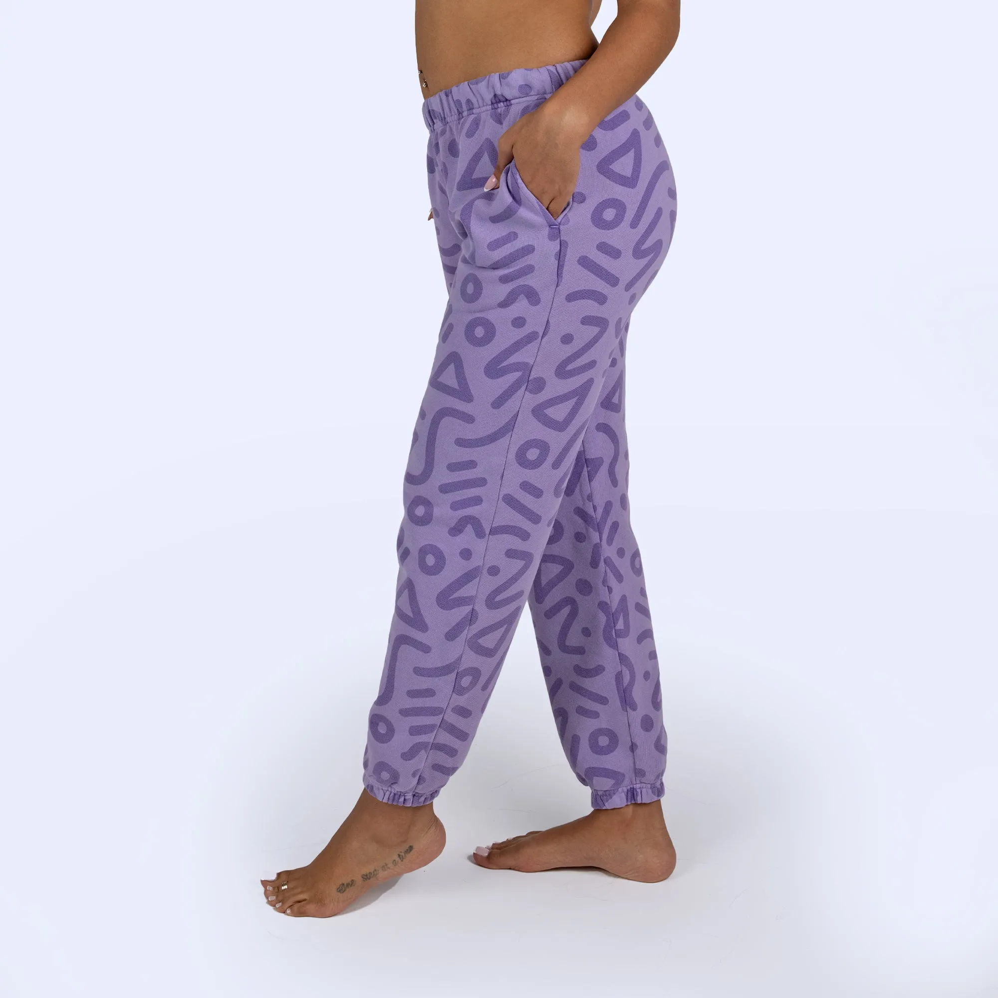 Grape Jelly Zap Sweatpants