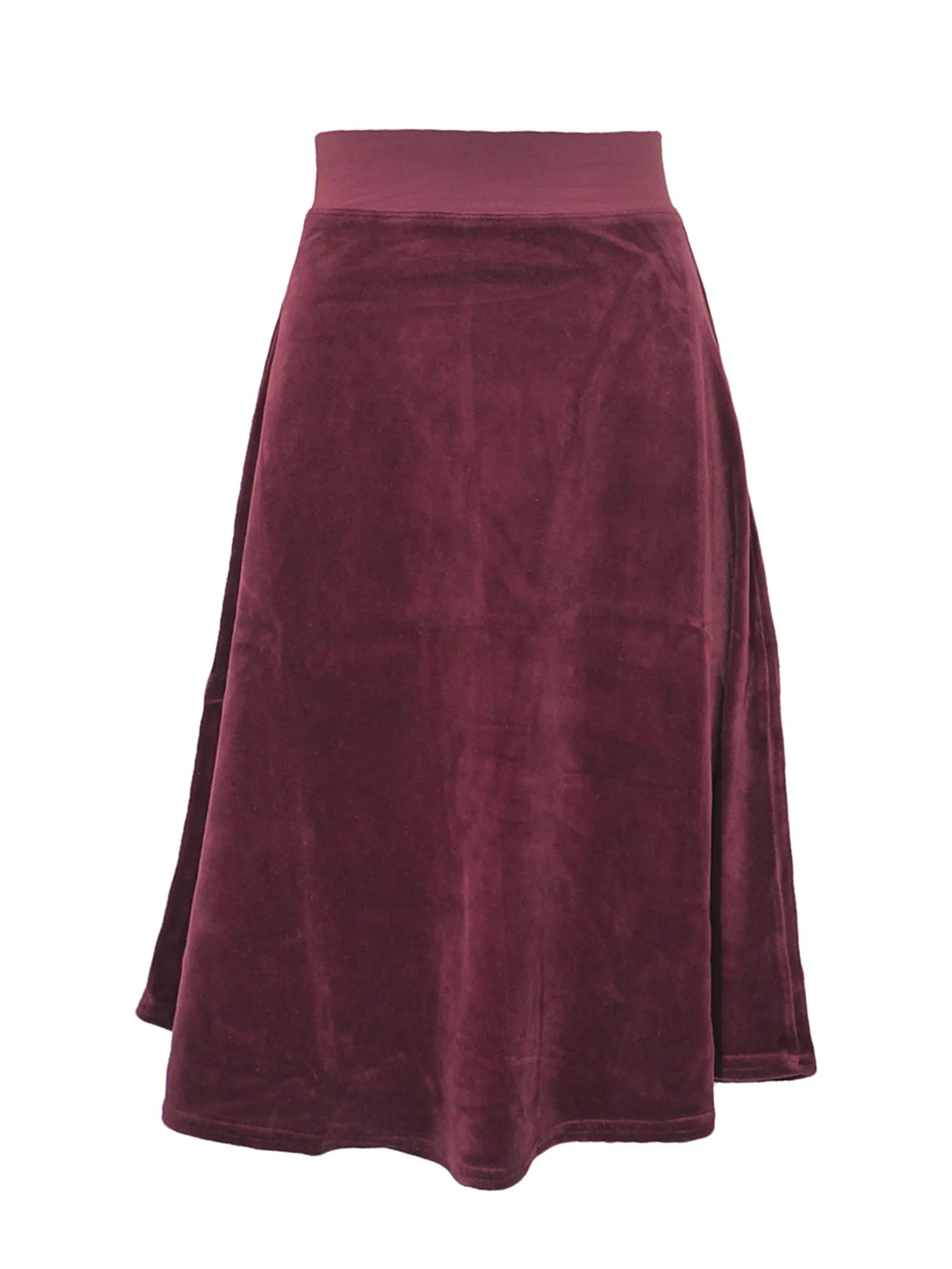 Hard Tail Velour Full Skirt (V-195)