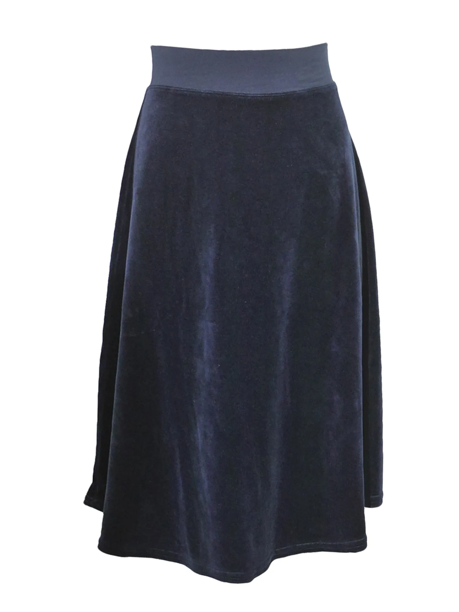 Hard Tail Velour Full Skirt (V-195)