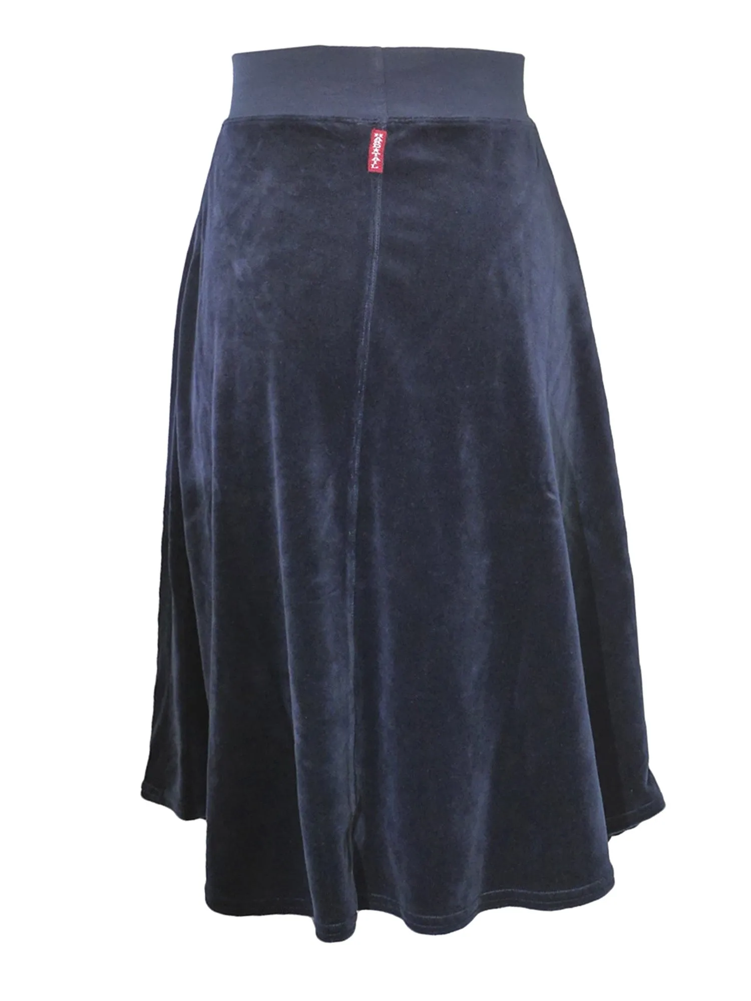 Hard Tail Velour Full Skirt (V-195)