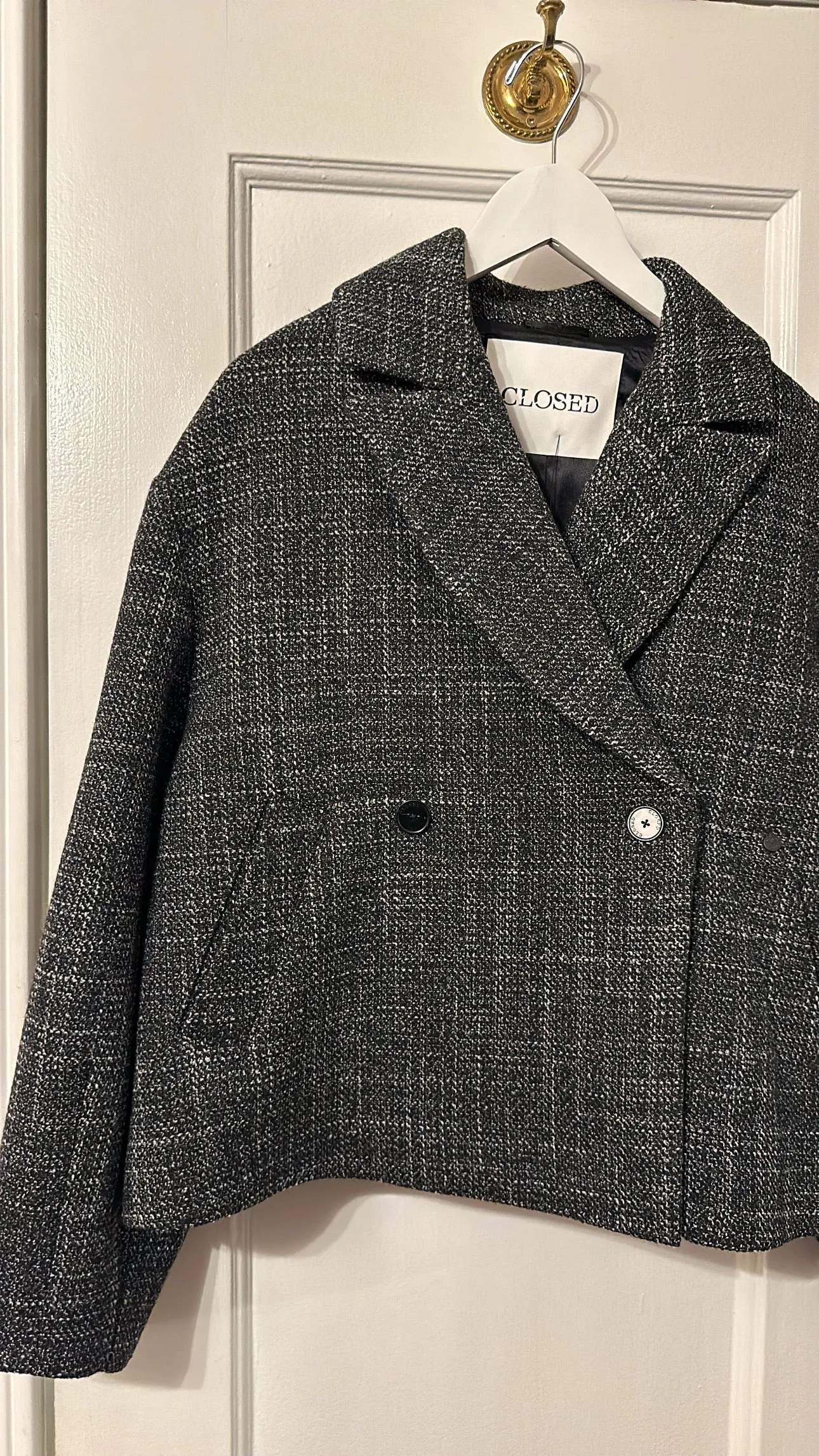 Herringbone Tweed Jacket