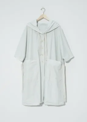 Hooded Coat — Chalk