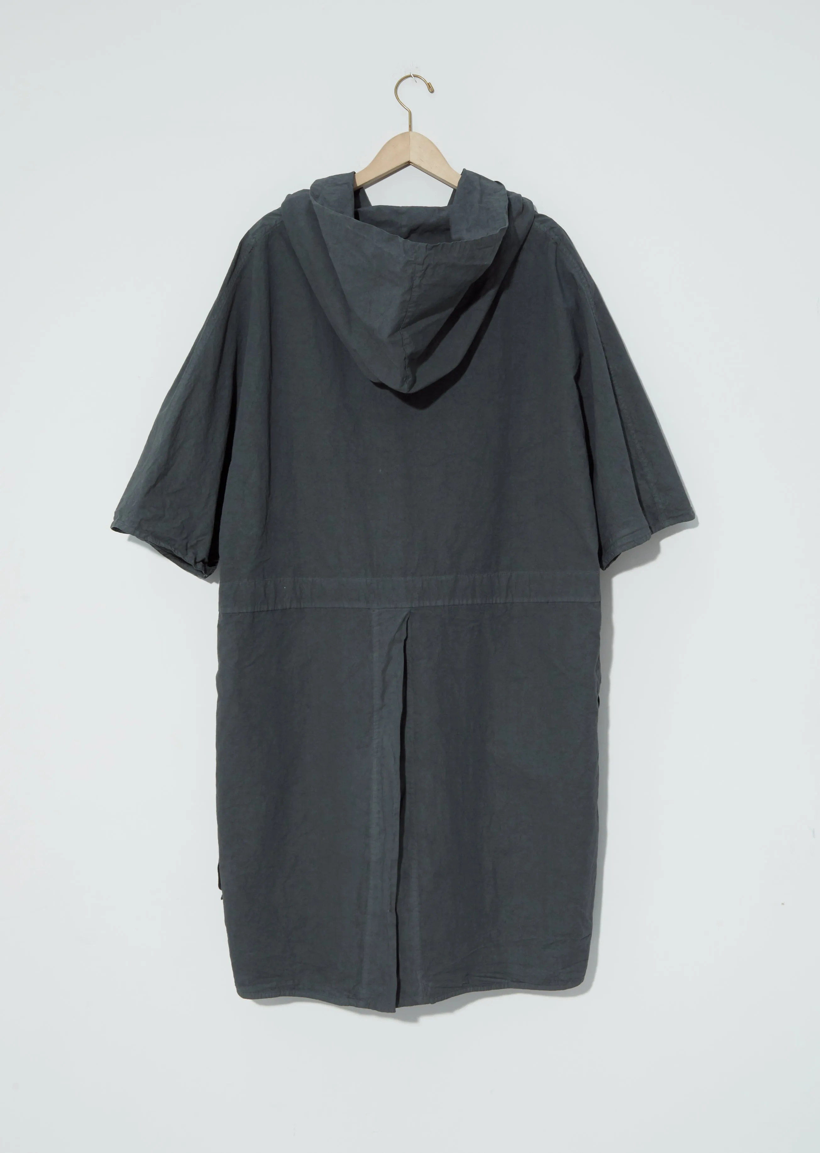 Hooded Coat — Olive