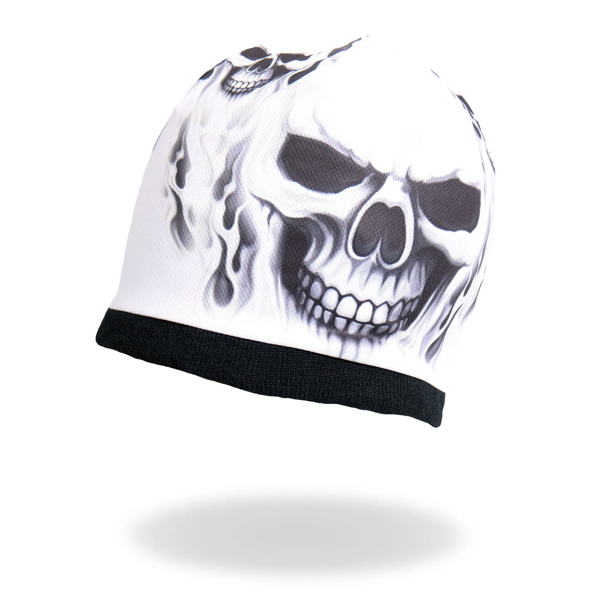 Hot Leathers KHC1001 Ghost Skull Sublimated Beanie