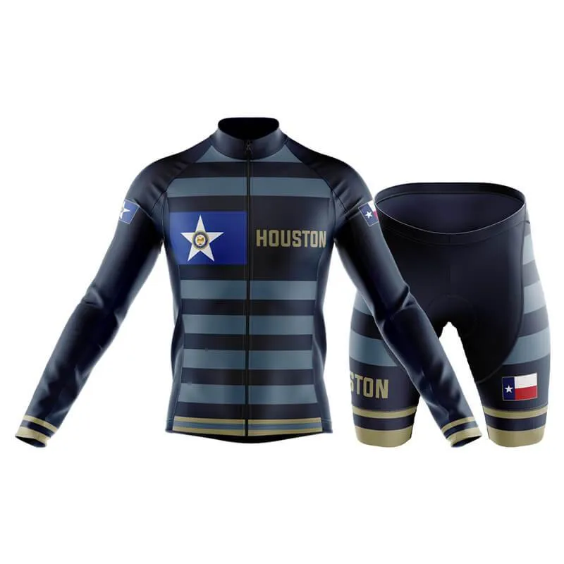 Houston (V4) (Black) Club Cycling Kit