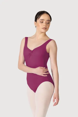 L3888 - Bloch Cecilie Gathered Tank Womens Leotard