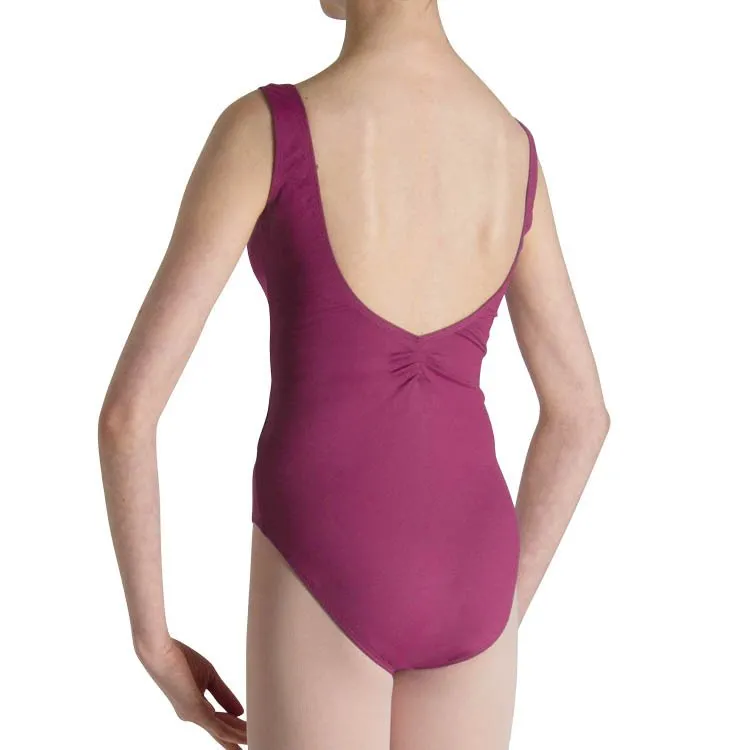 L3888G - Bloch Cecilia Gathered Tank Girls Leotard