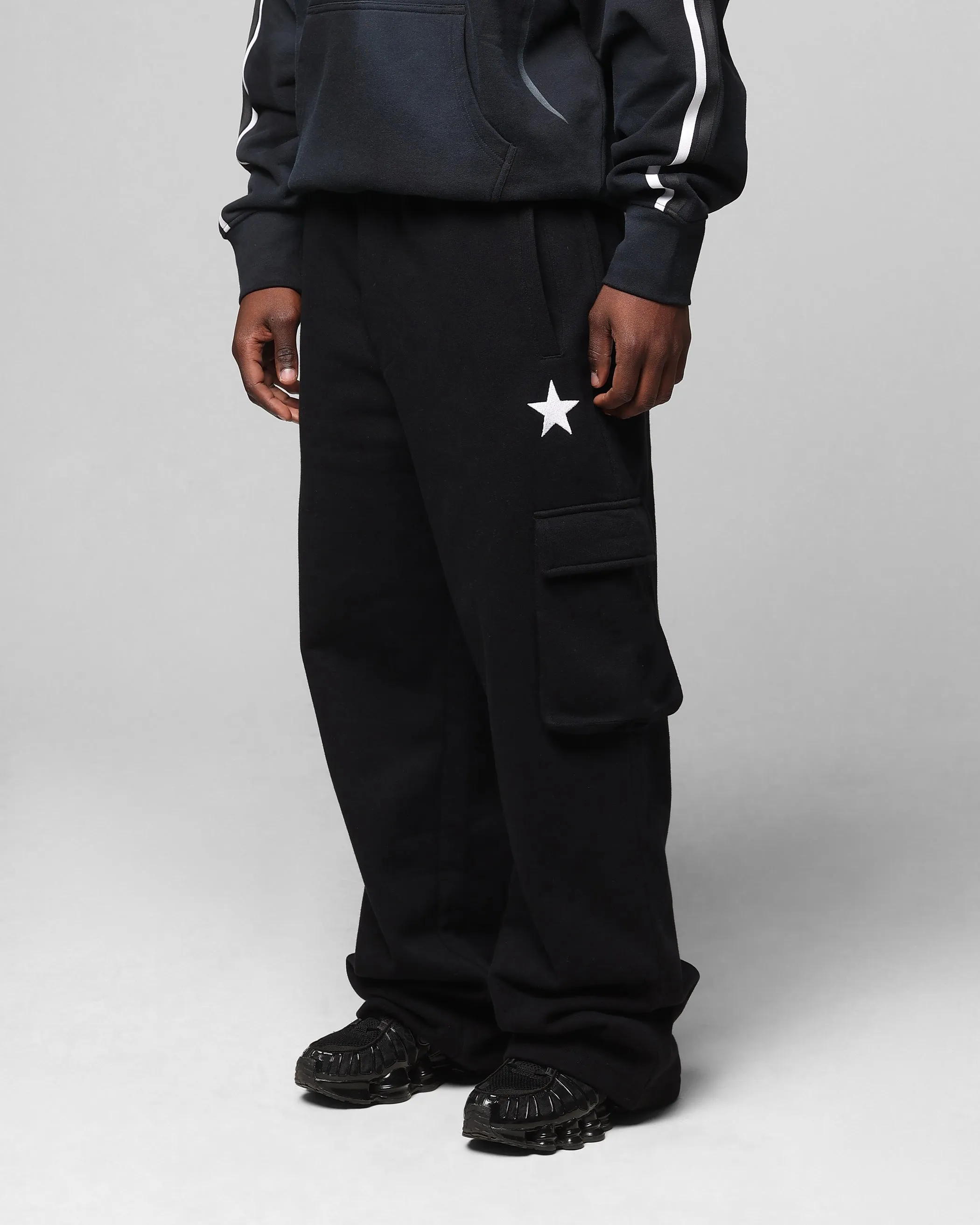 Loiter Premium Essentials Sweatpants Black/White