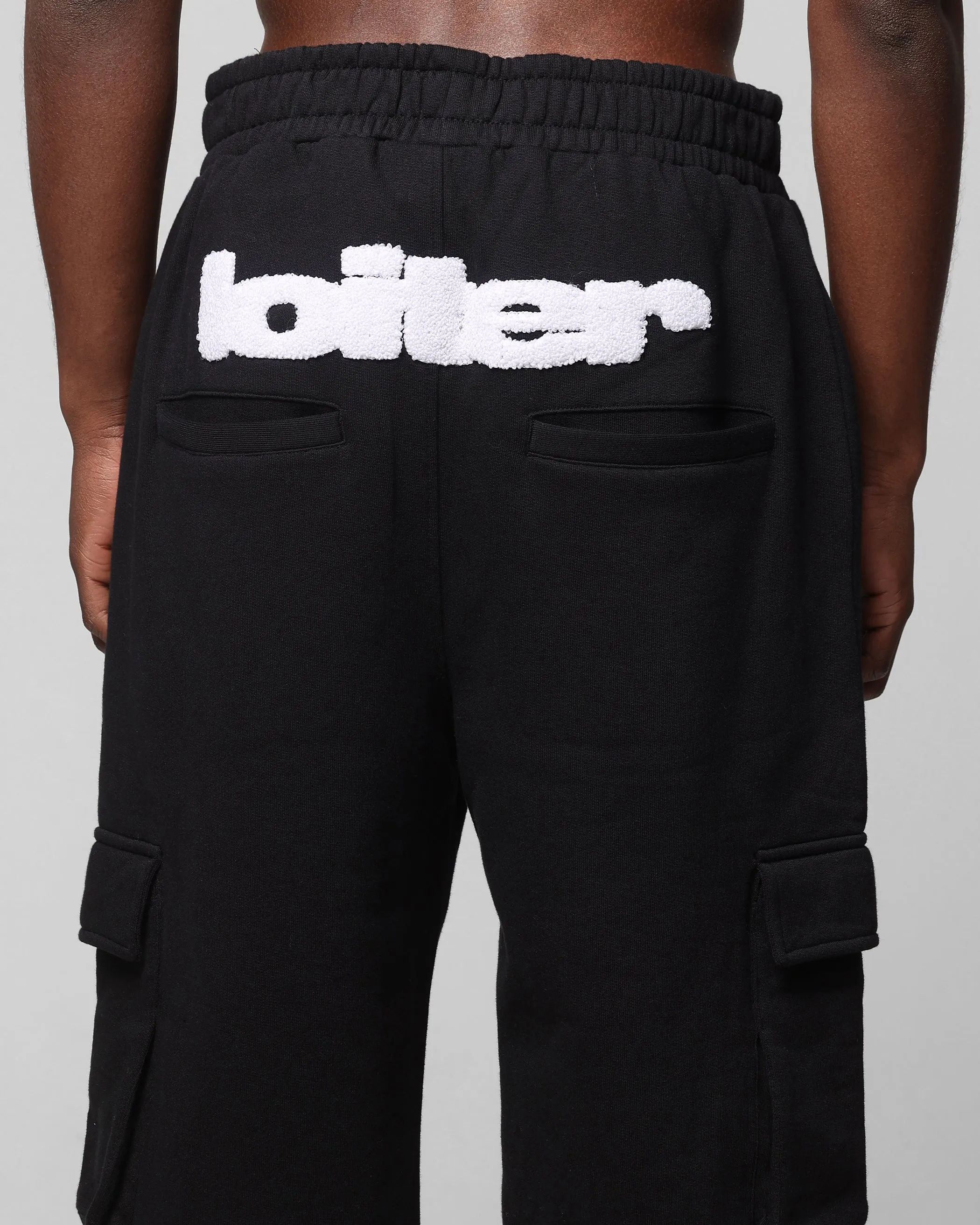 Loiter Premium Essentials Sweatpants Black/White