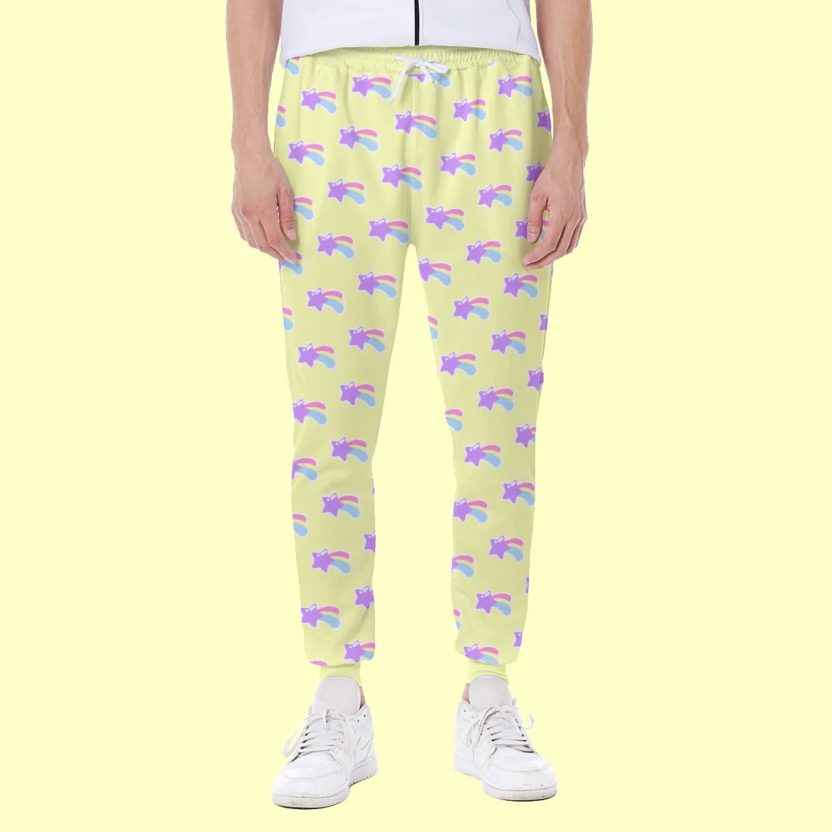 Magical Shooting Star Men's Sweatpants - Yellow