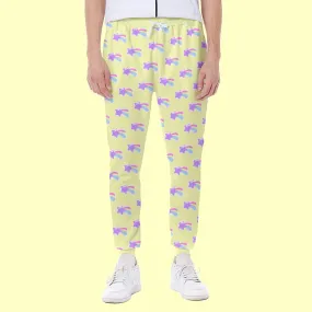 Magical Shooting Star Men's Sweatpants - Yellow