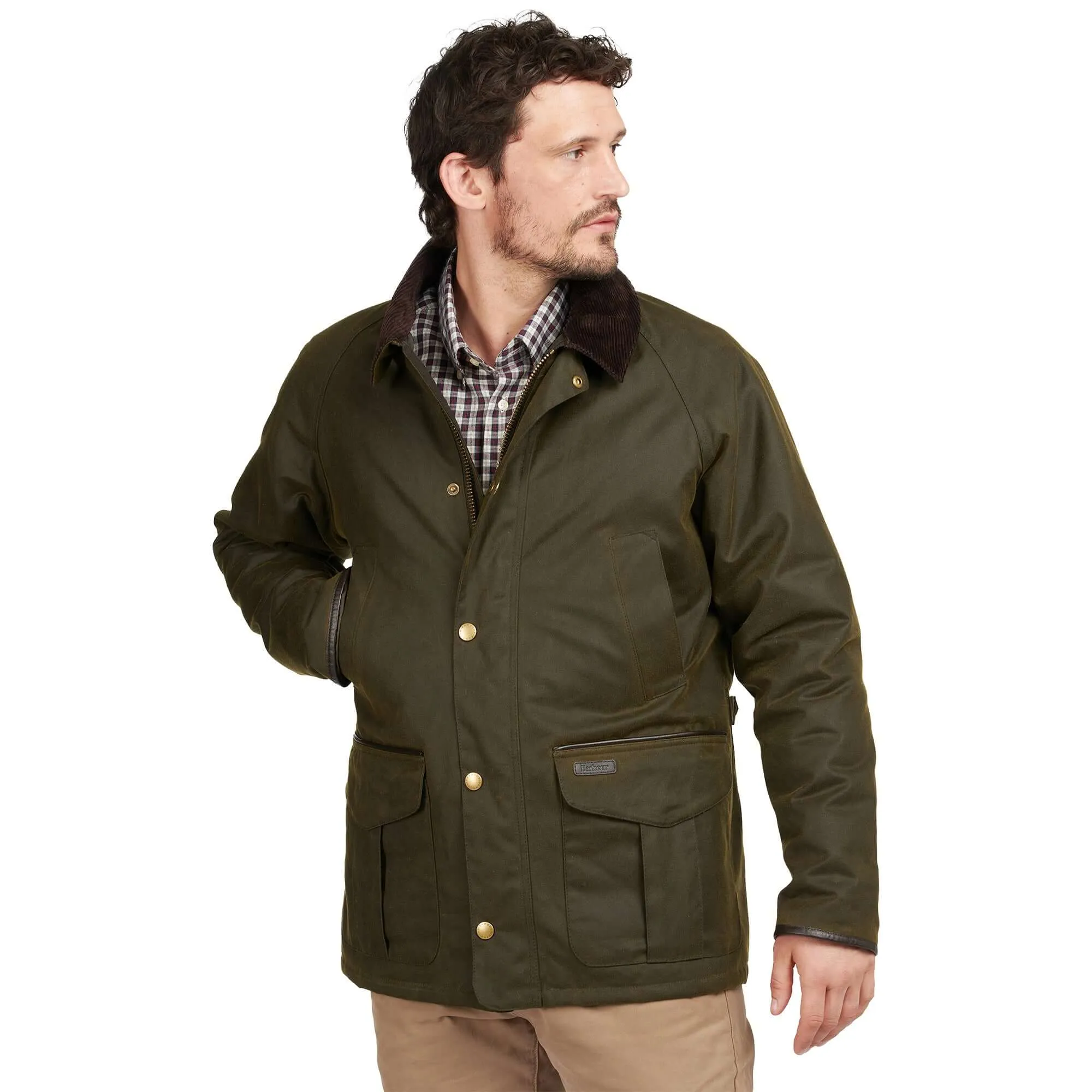 Men's Stratford Wax Jacket - Olive