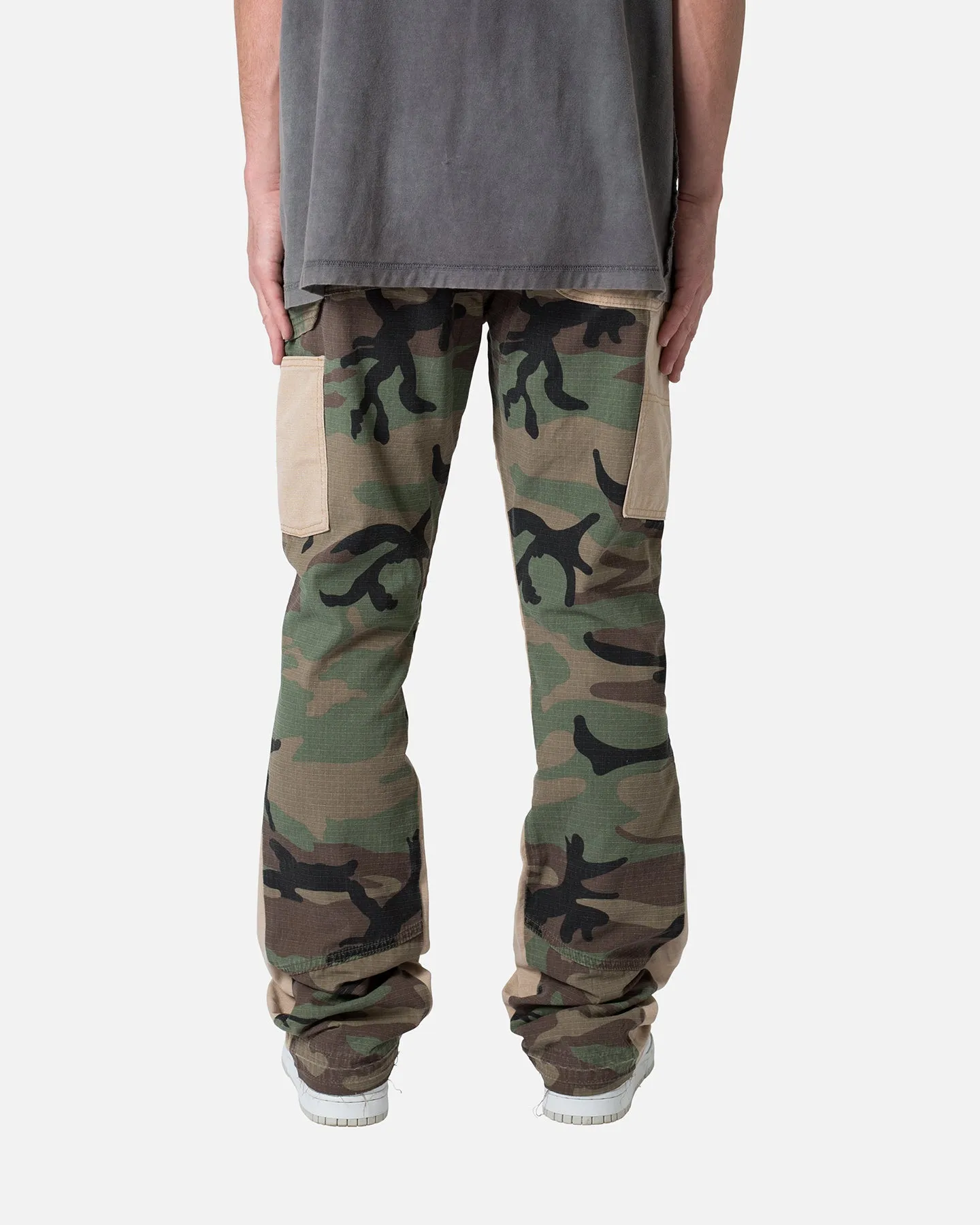 MNML Painter Flare Denim Jeans Camo