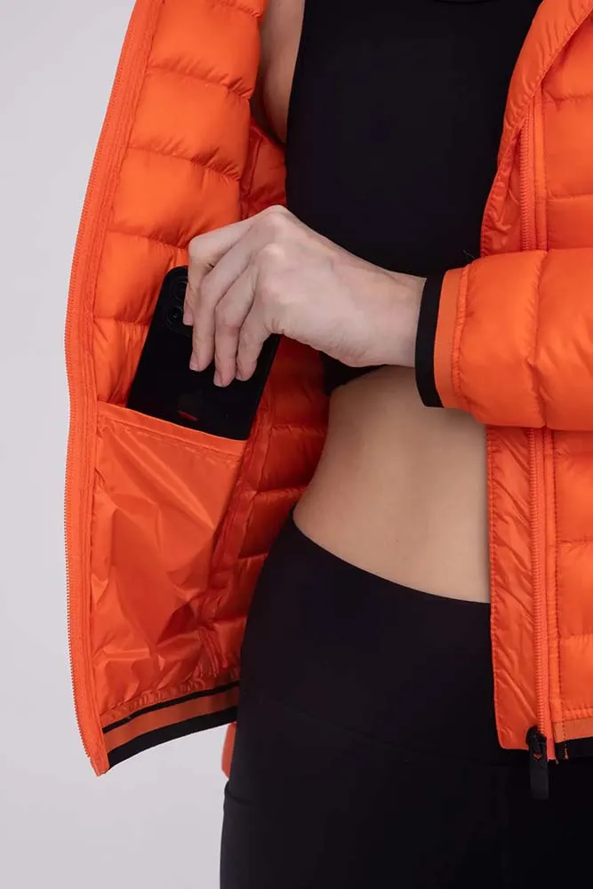 Mono B Padded Puffer Jacket with Hood