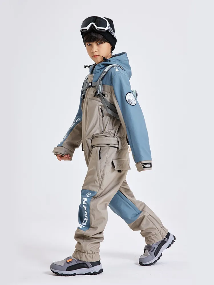 NANDN Kids Little Expedition Snow One Piece