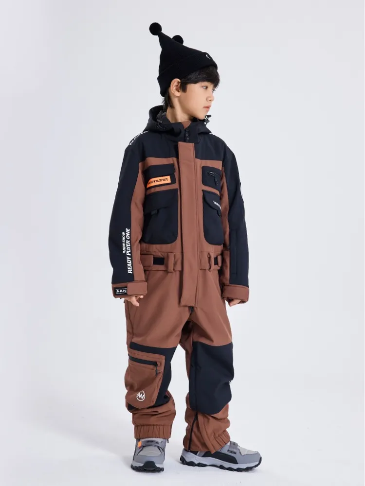 NANDN Kids Little Expedition Snow One Piece