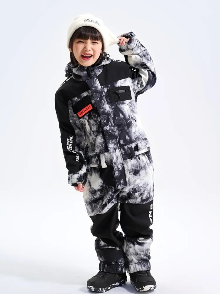 NANDN Kids Little Expedition Snow One Piece