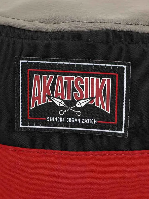 Naruto Akatsuki Water Resistant Bucket Hat with Side Pocket