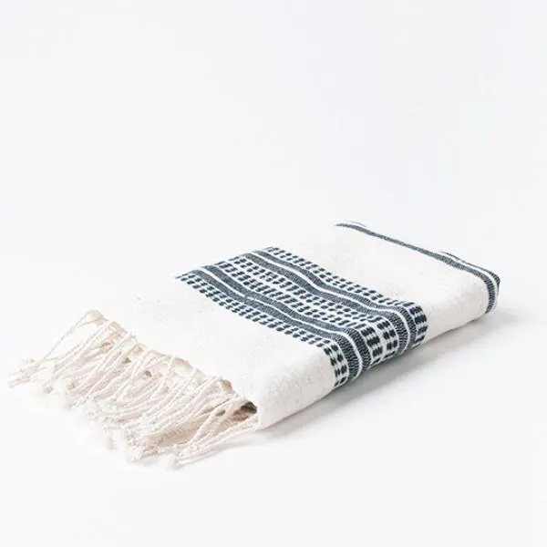 Navy Adobe Hand Towel