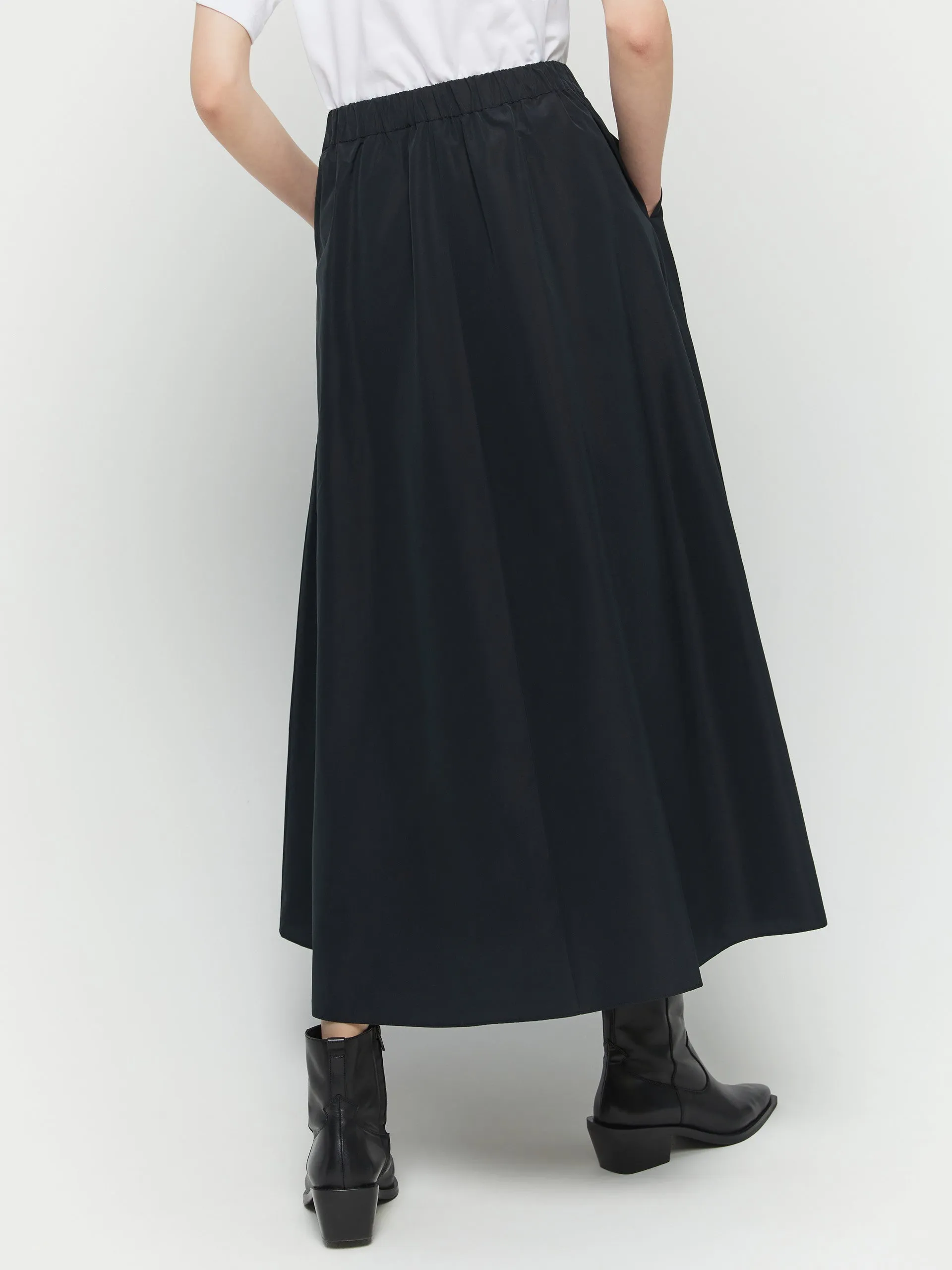 Nic Flared Skirt Black