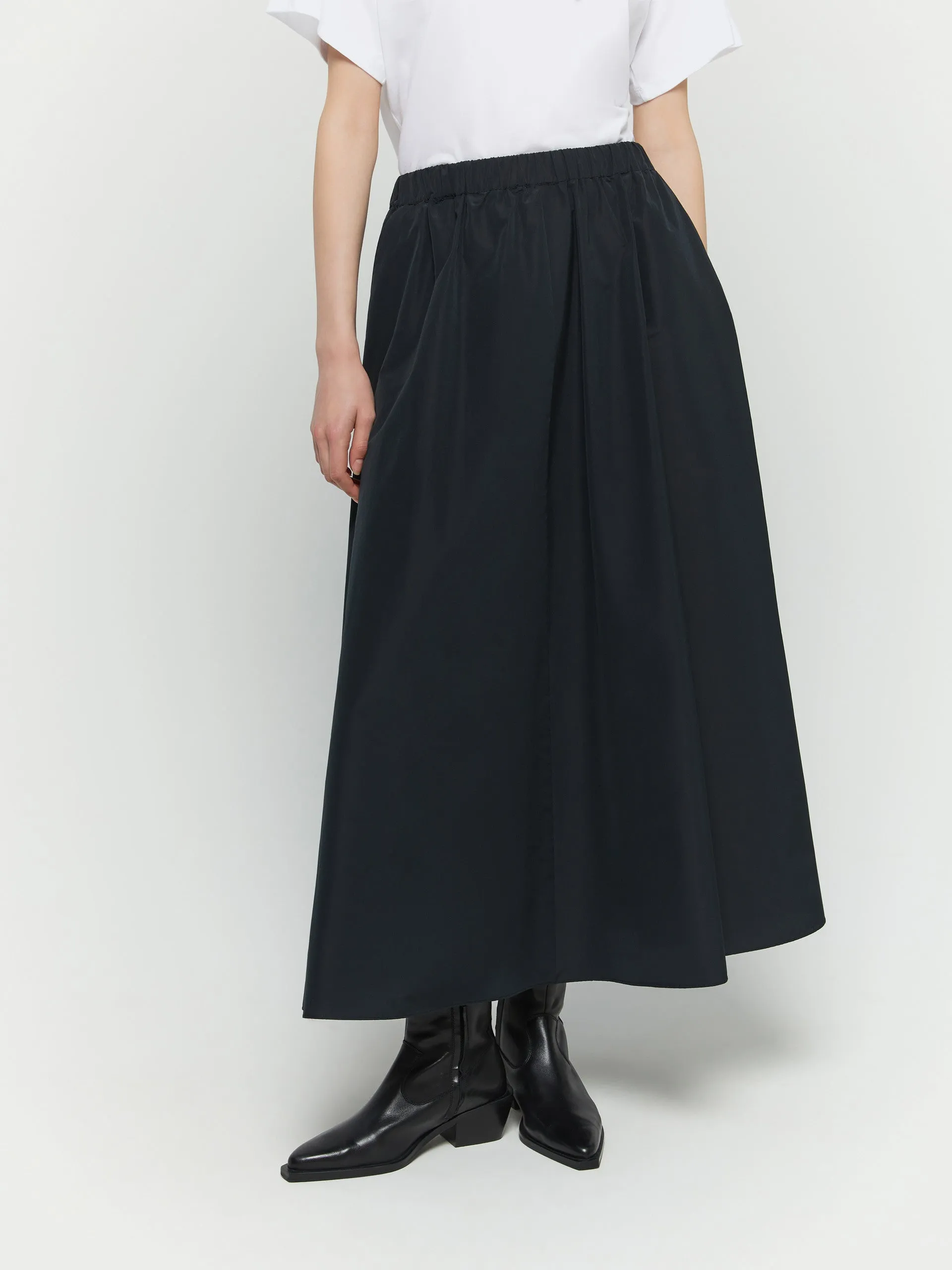 Nic Flared Skirt Black