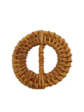 Nicely Crafted Raffia Handmade Buckle