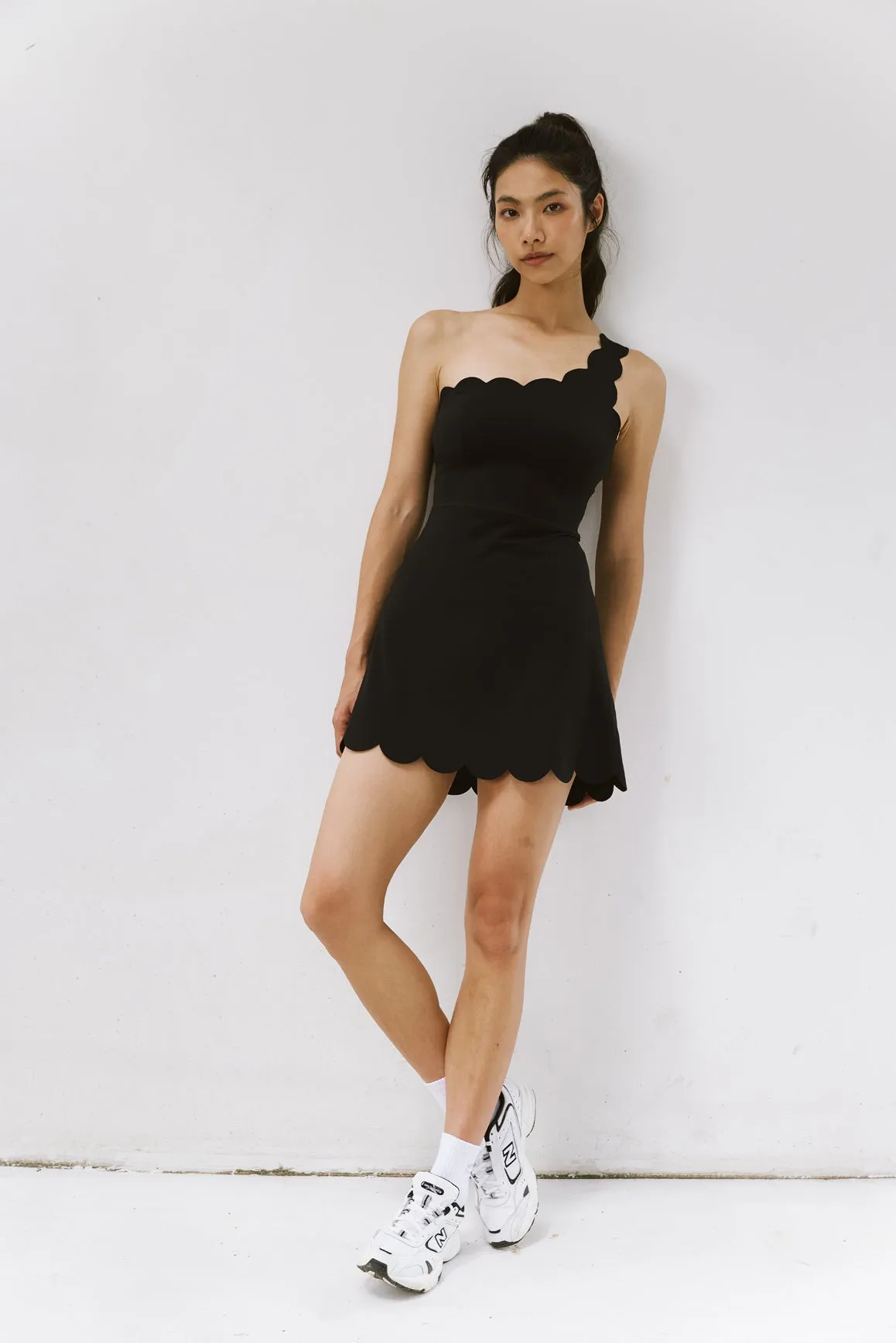 One Shoulder Dynamic Dress