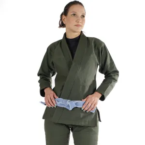 Original Standard Issue Women's Jiu Jitsu Gi (First Gen) - Olive Green