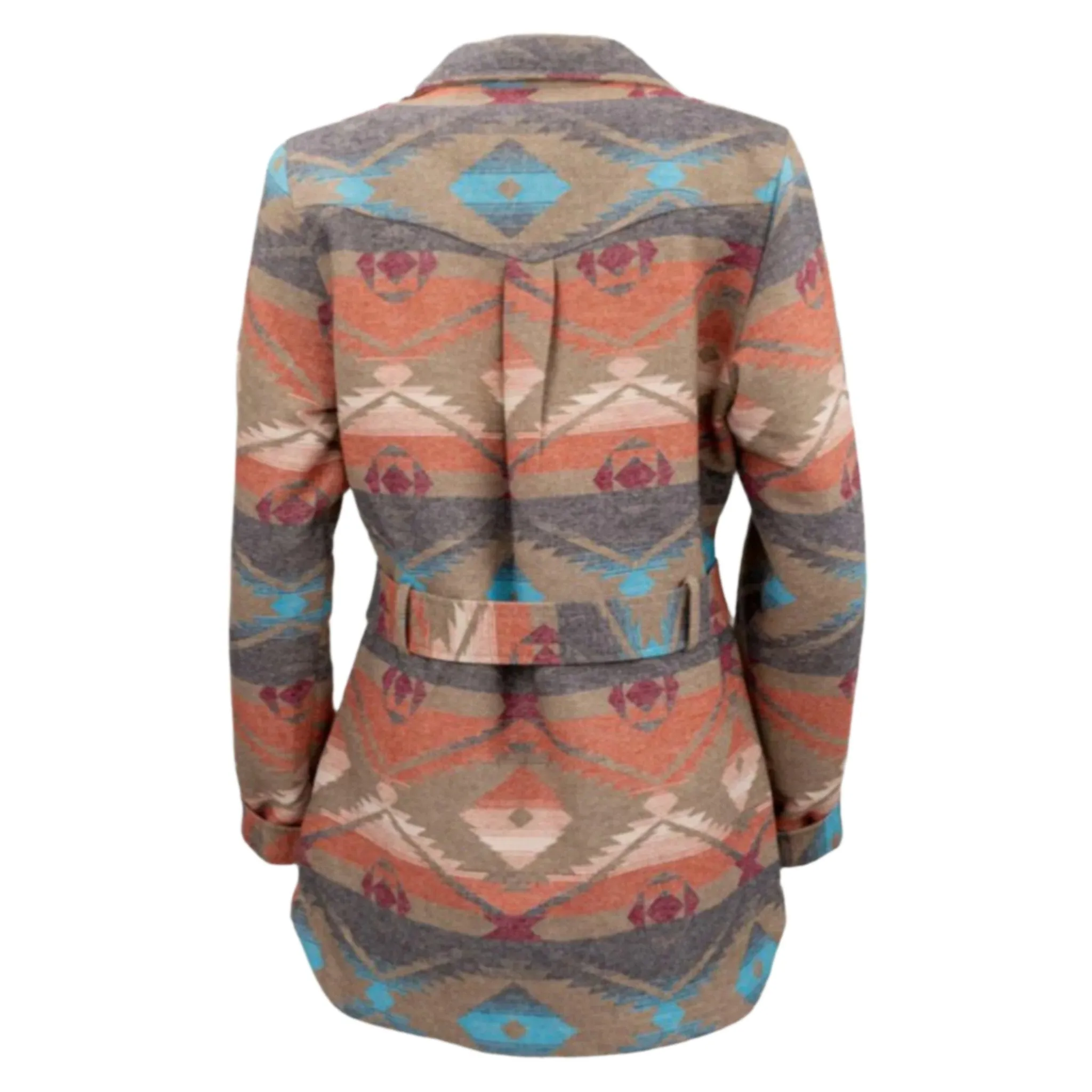 Outback Women's Rust Aztec Vara Coat