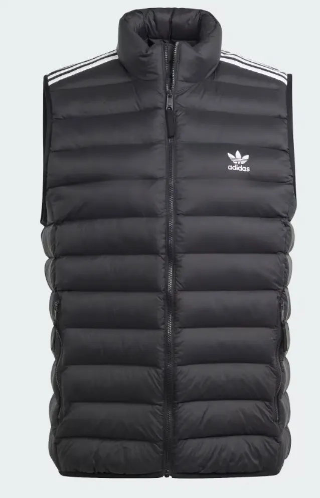 PADDED STAND UP VEST "BLACK"