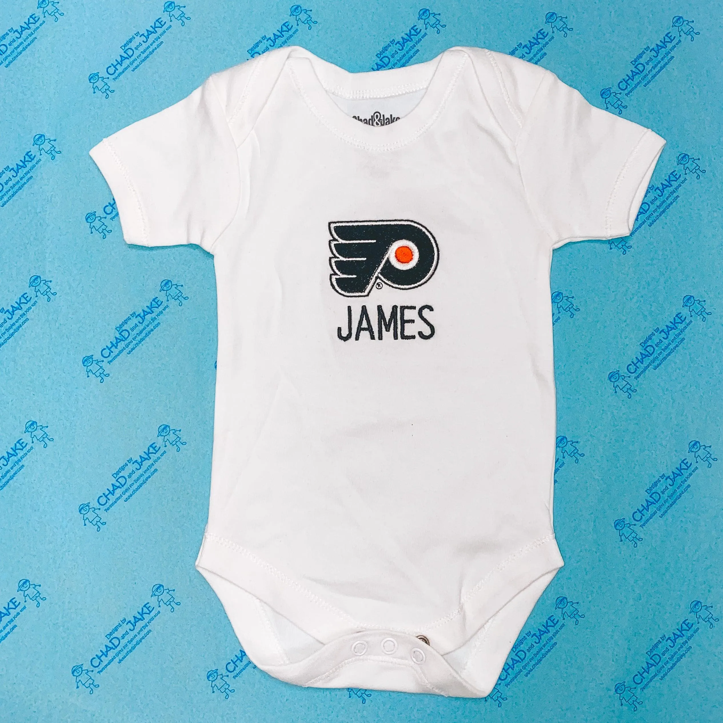 Personalized Philadelphia Flyers Bodysuit