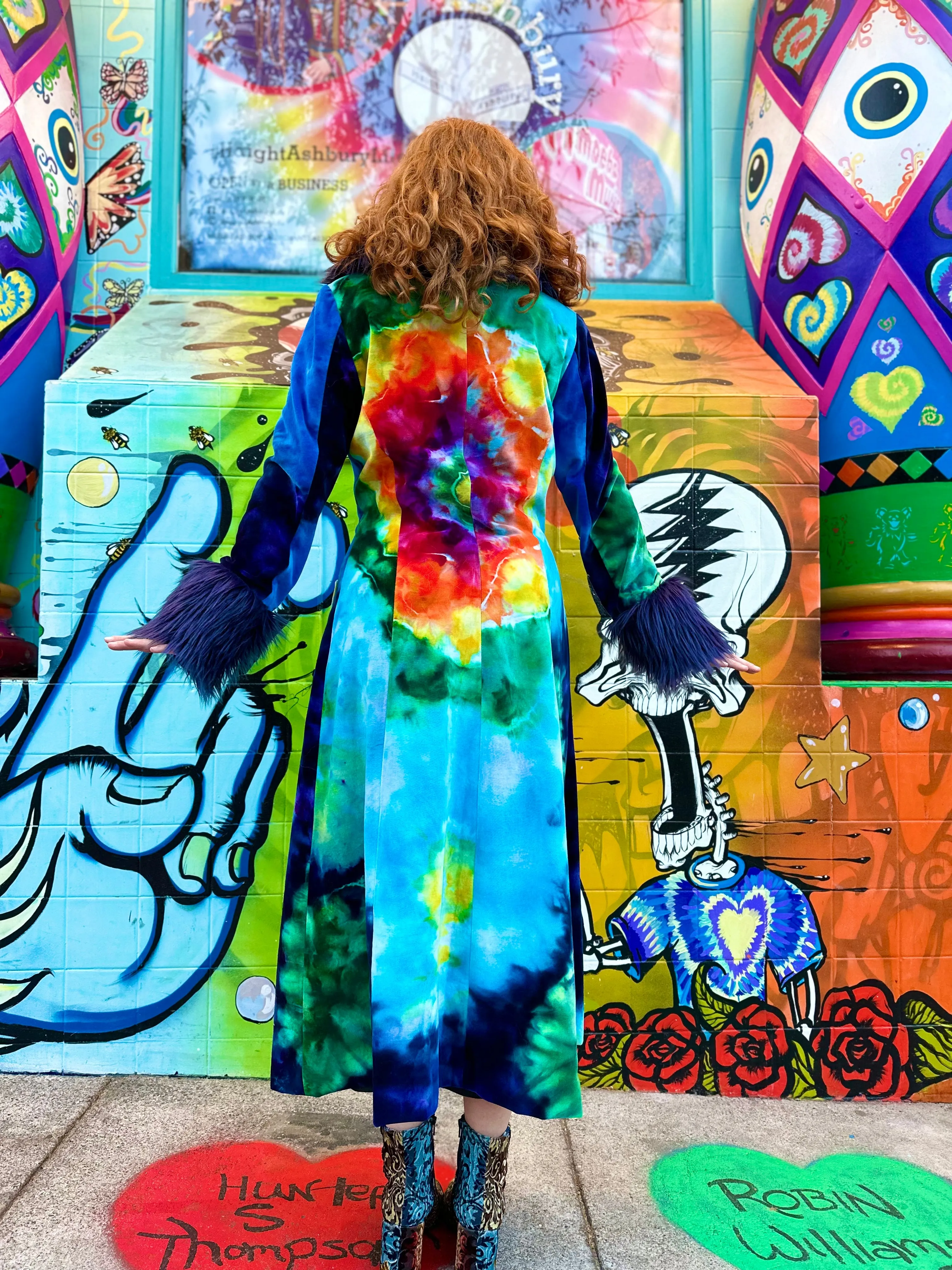 Philine Ladies Tiedye Coat #6 Large