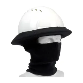 PIP 365-1520FR-BK FR Rib Knit Hard Hat Tube Liner - Full Face & Neck