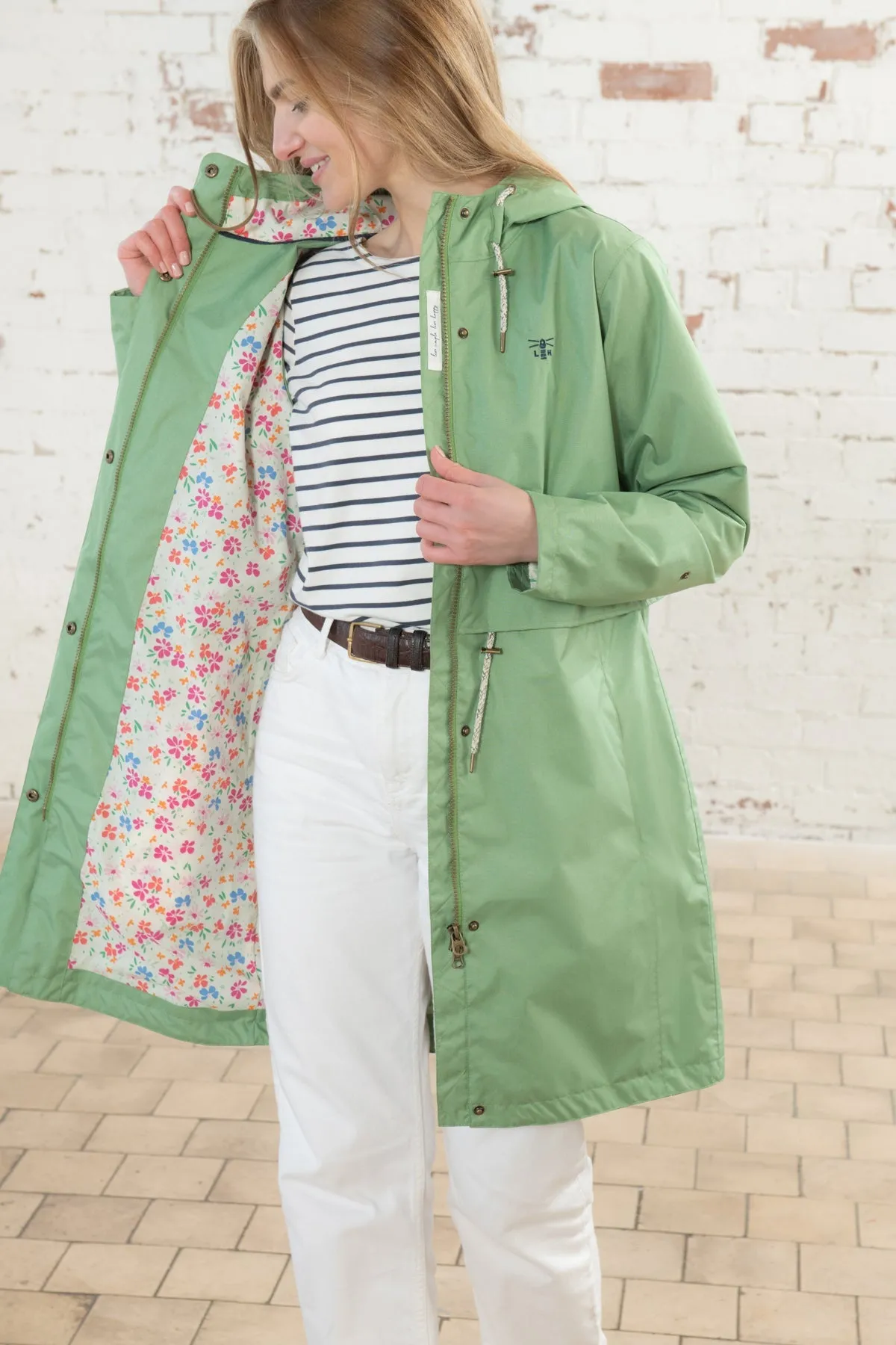 Pippa Coat - Soft Green