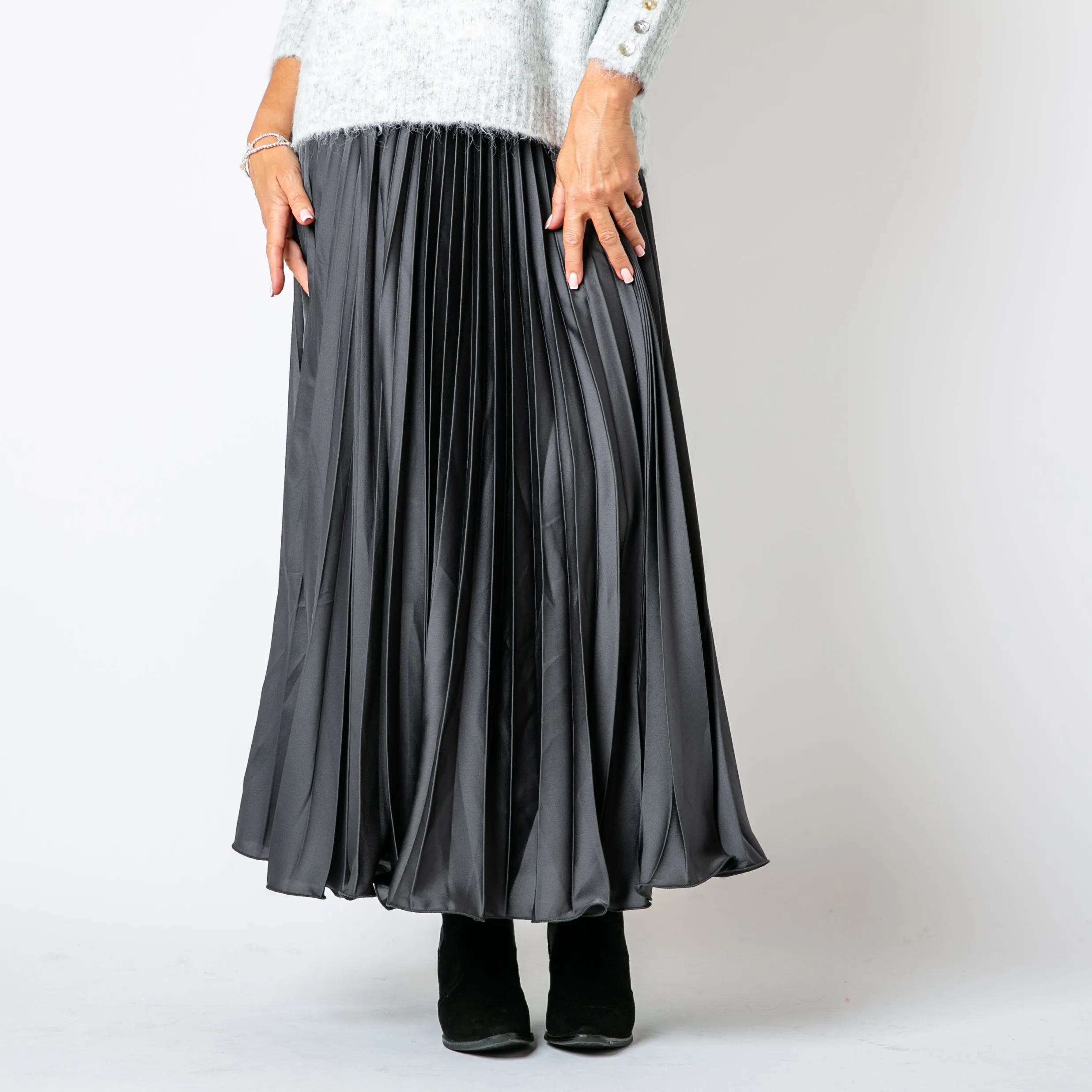 Pleated Cocktail Skirt