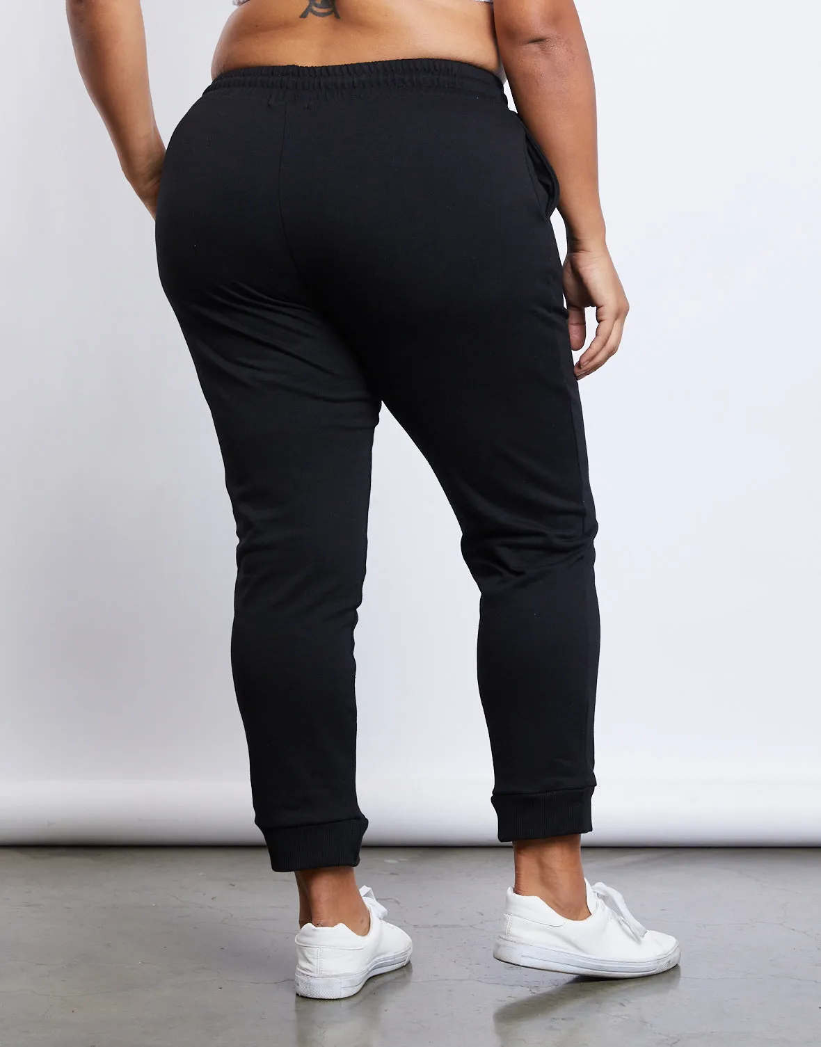 Plus Size Easygoing Joggers