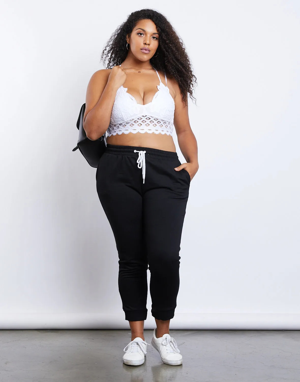 Plus Size Easygoing Joggers