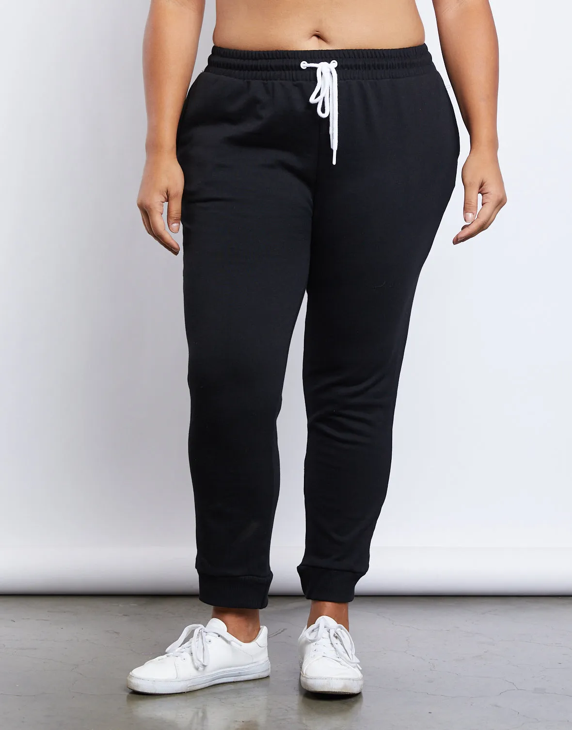 Plus Size Easygoing Joggers