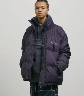 Polar Basic Puffer Jacket - Dark Violet