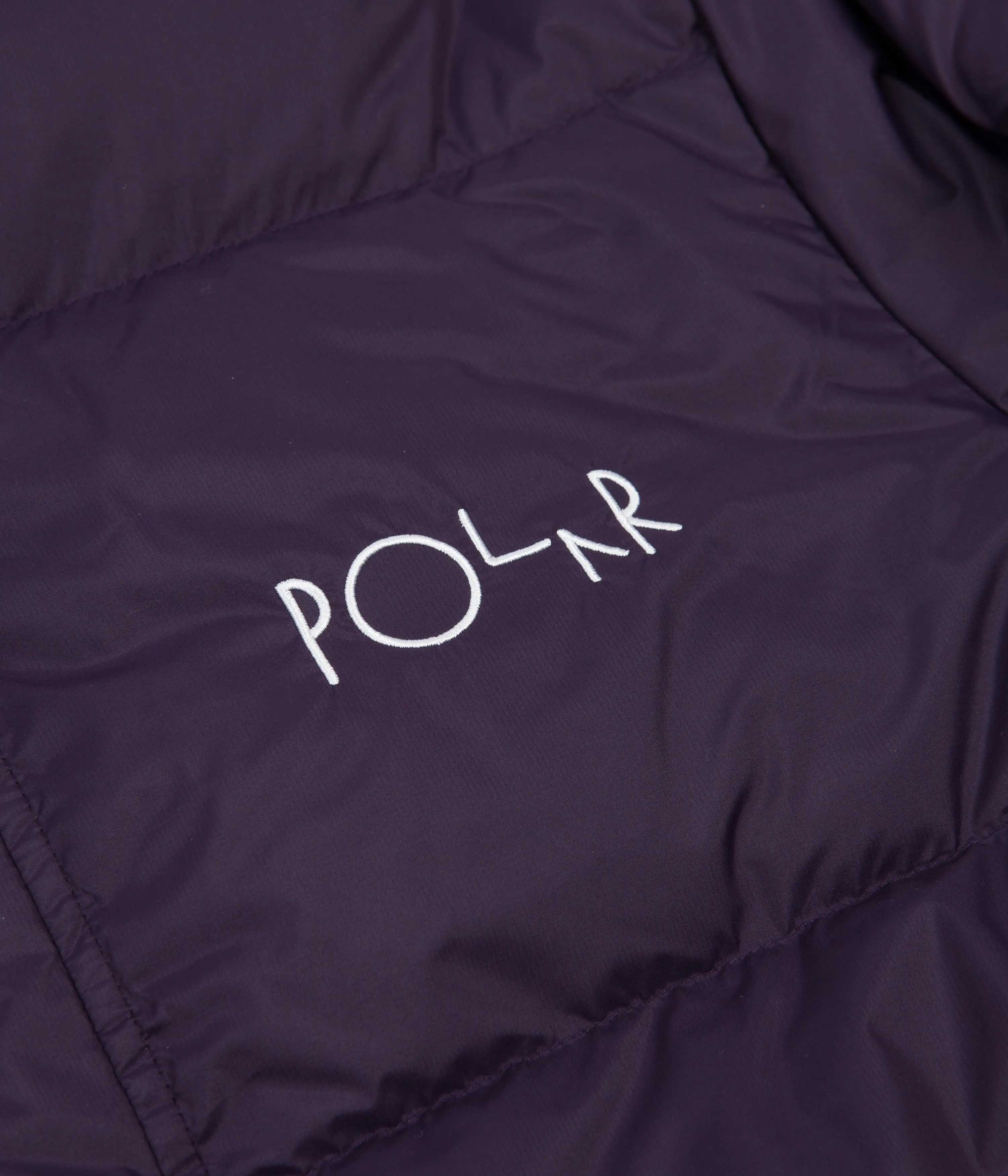 Polar Basic Puffer Jacket - Dark Violet