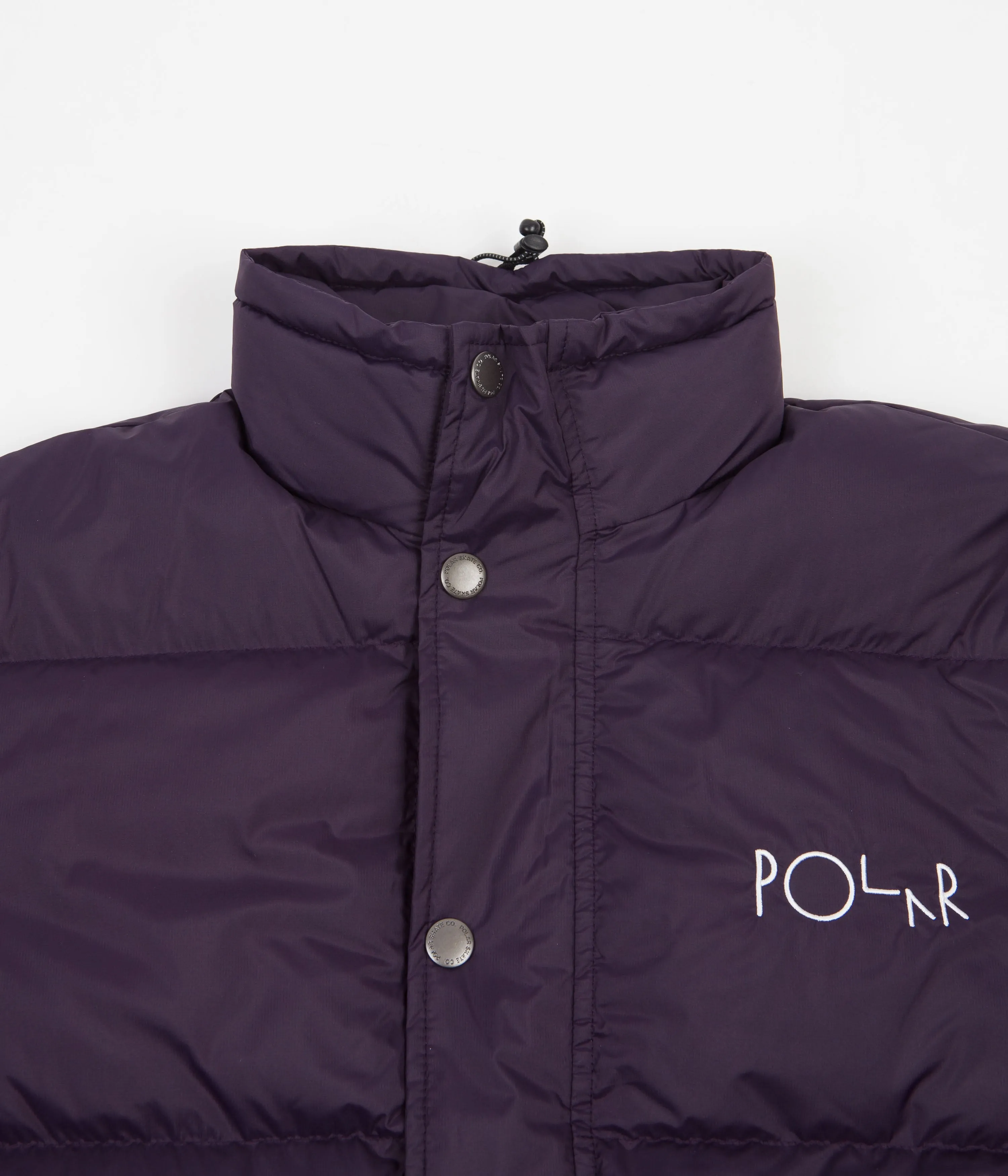 Polar Basic Puffer Jacket - Dark Violet