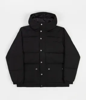 Polar Hooded Puffer Jacket - Black