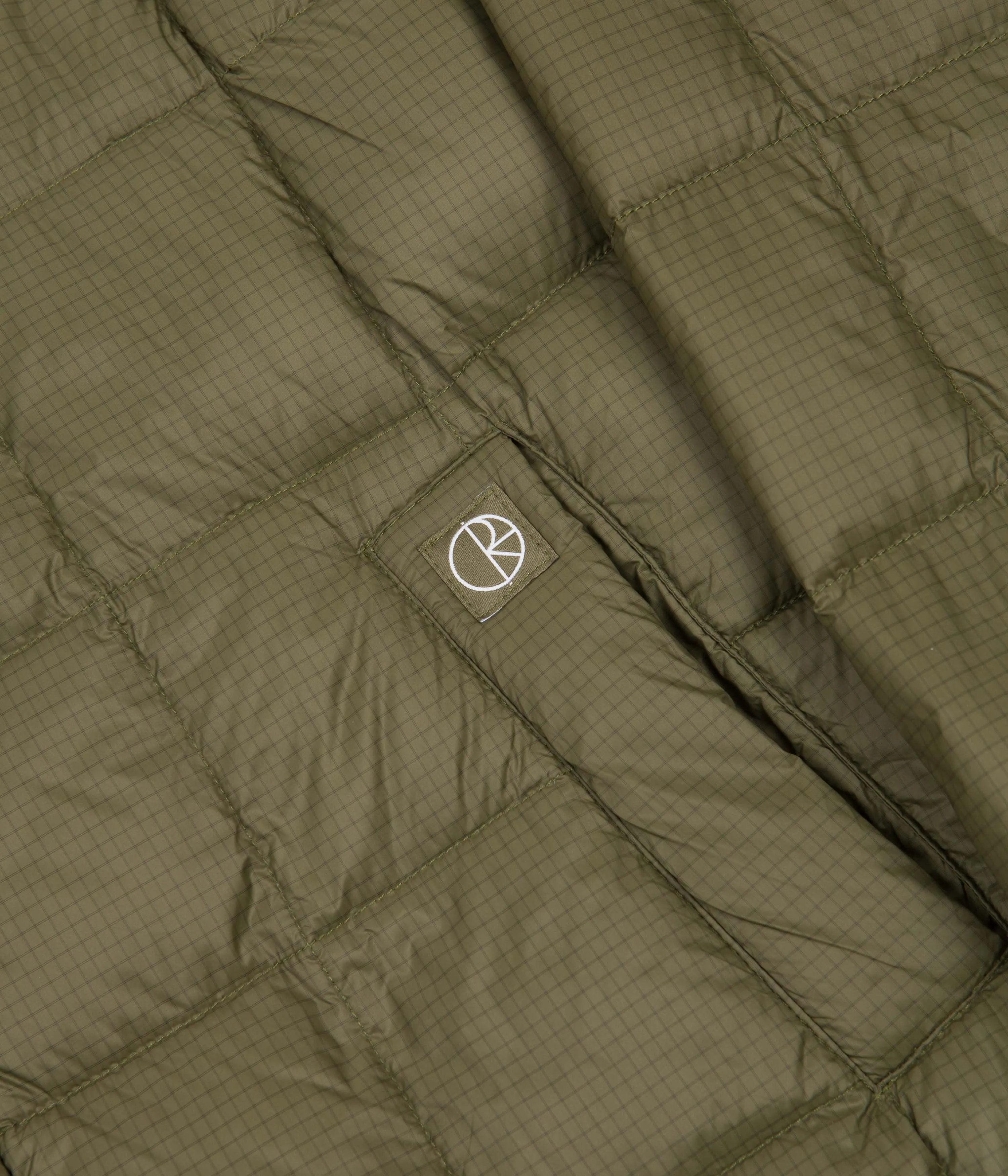 Polar Lightweight Puffer Jacket - Army Green